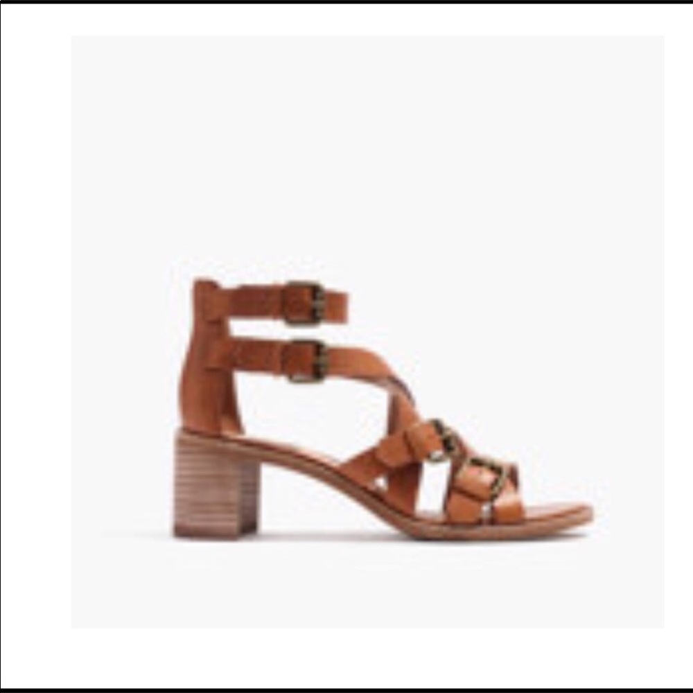 Madewell Talisa Leather Buckle Sandal